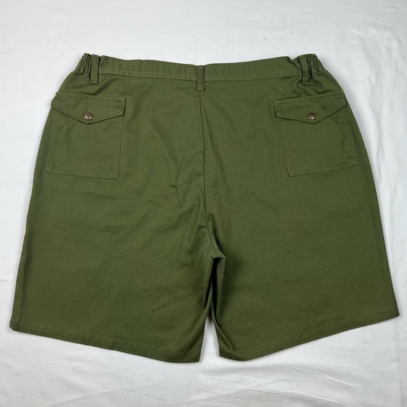 Vtg Boy Scouts of America Mens Shorts Sz 46 Green 90s Cargo A8 - Picture 2 of 8